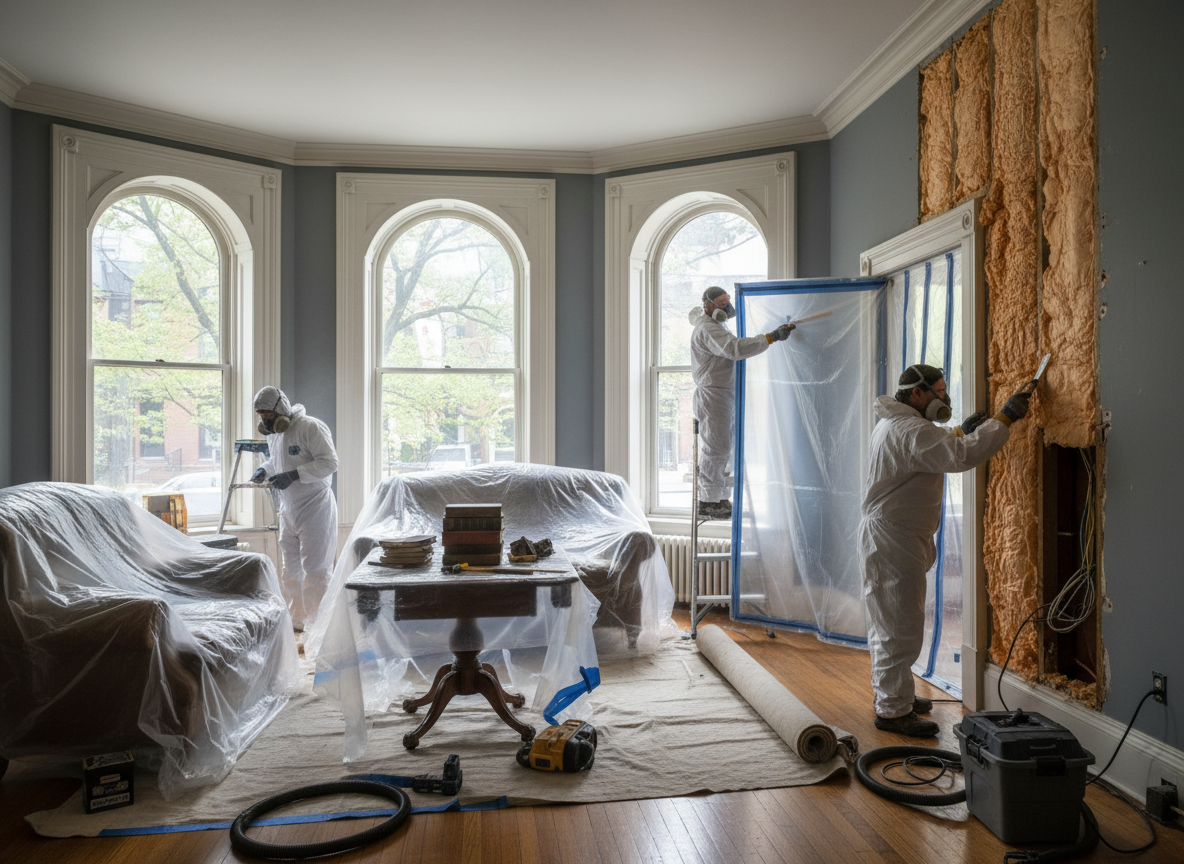 Preparing Your Boston Home For Spray Foam Removal