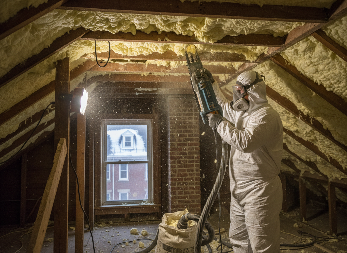 Spray Foam Removal in Skegness