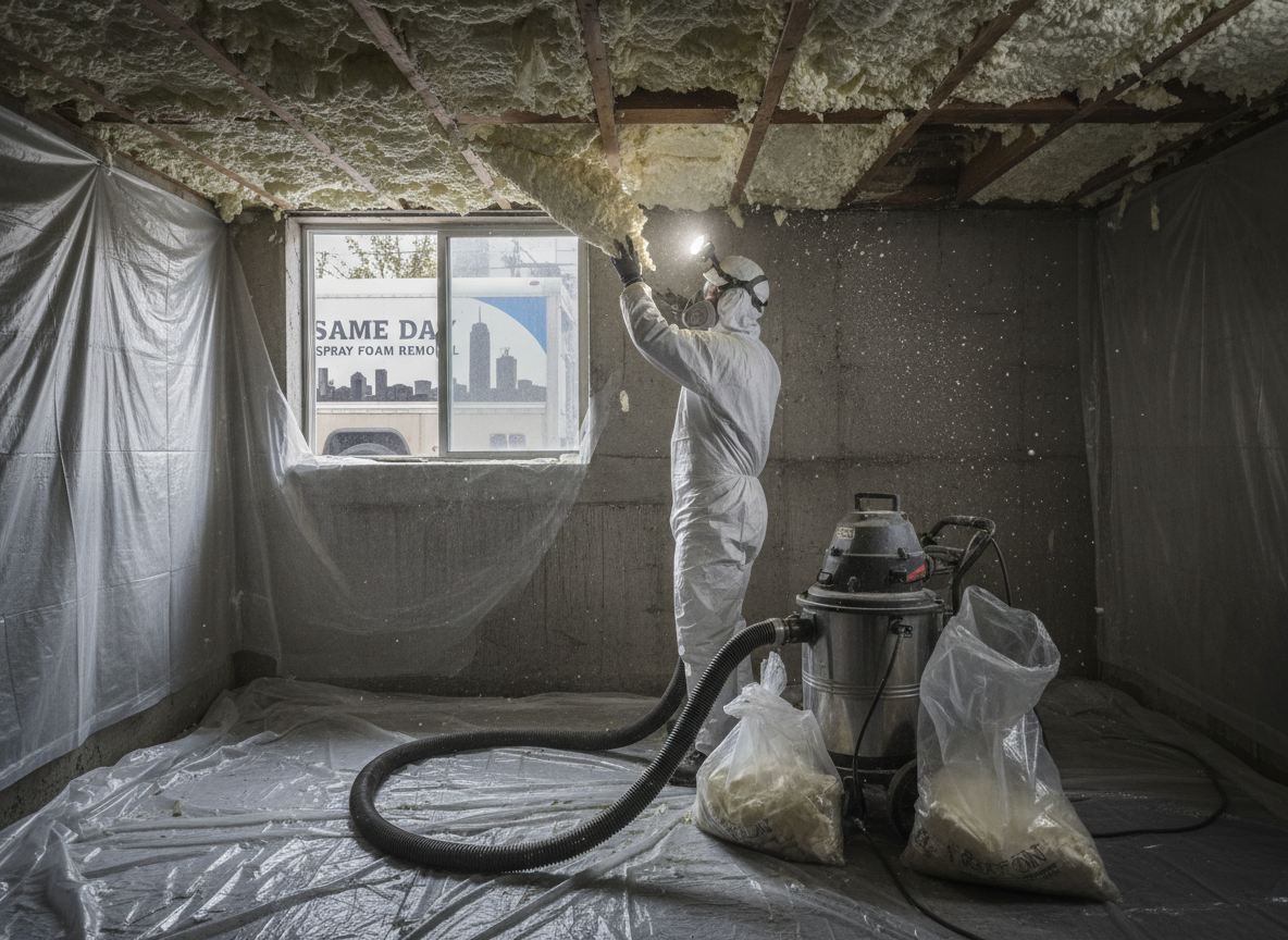 Spray Foam Removal in Holbeach